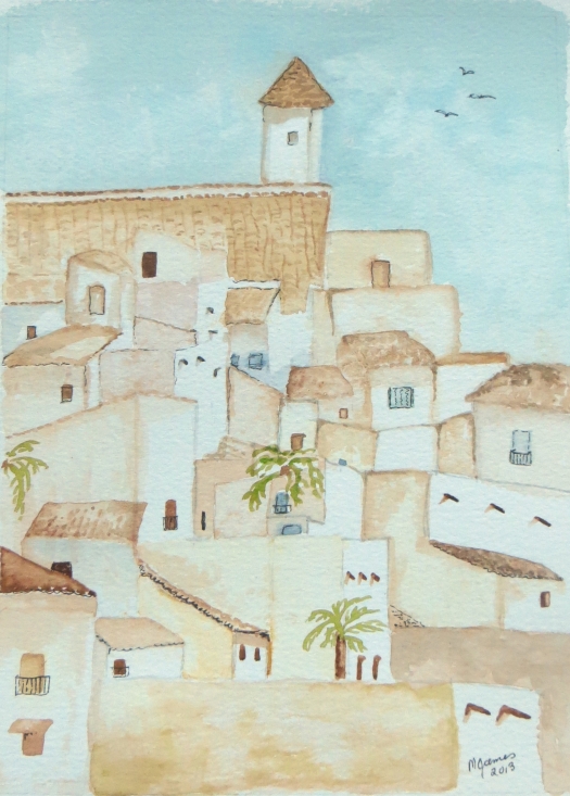 A town in Spain by Maureen James